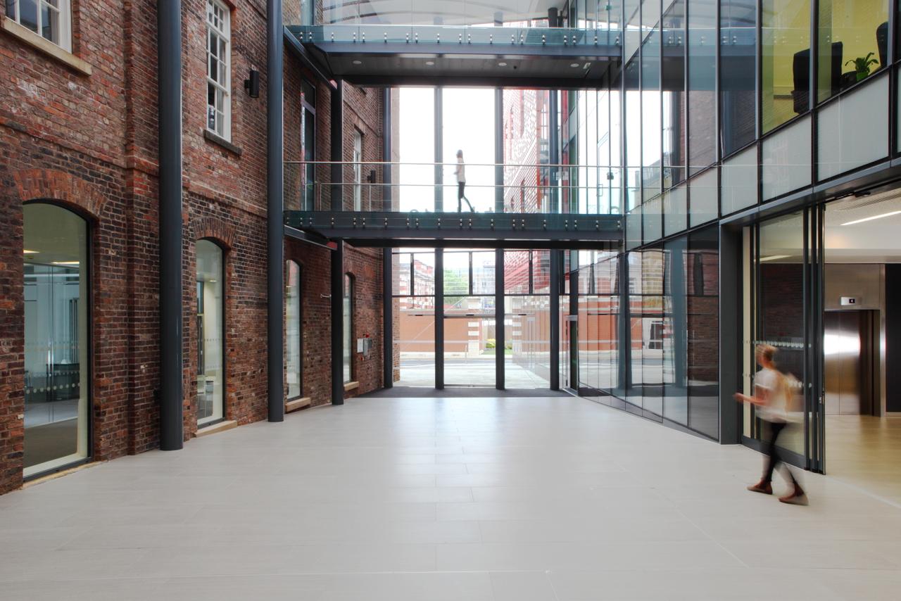 Citylabs 1.0 internal hallway internal space at Citylabs 1.0