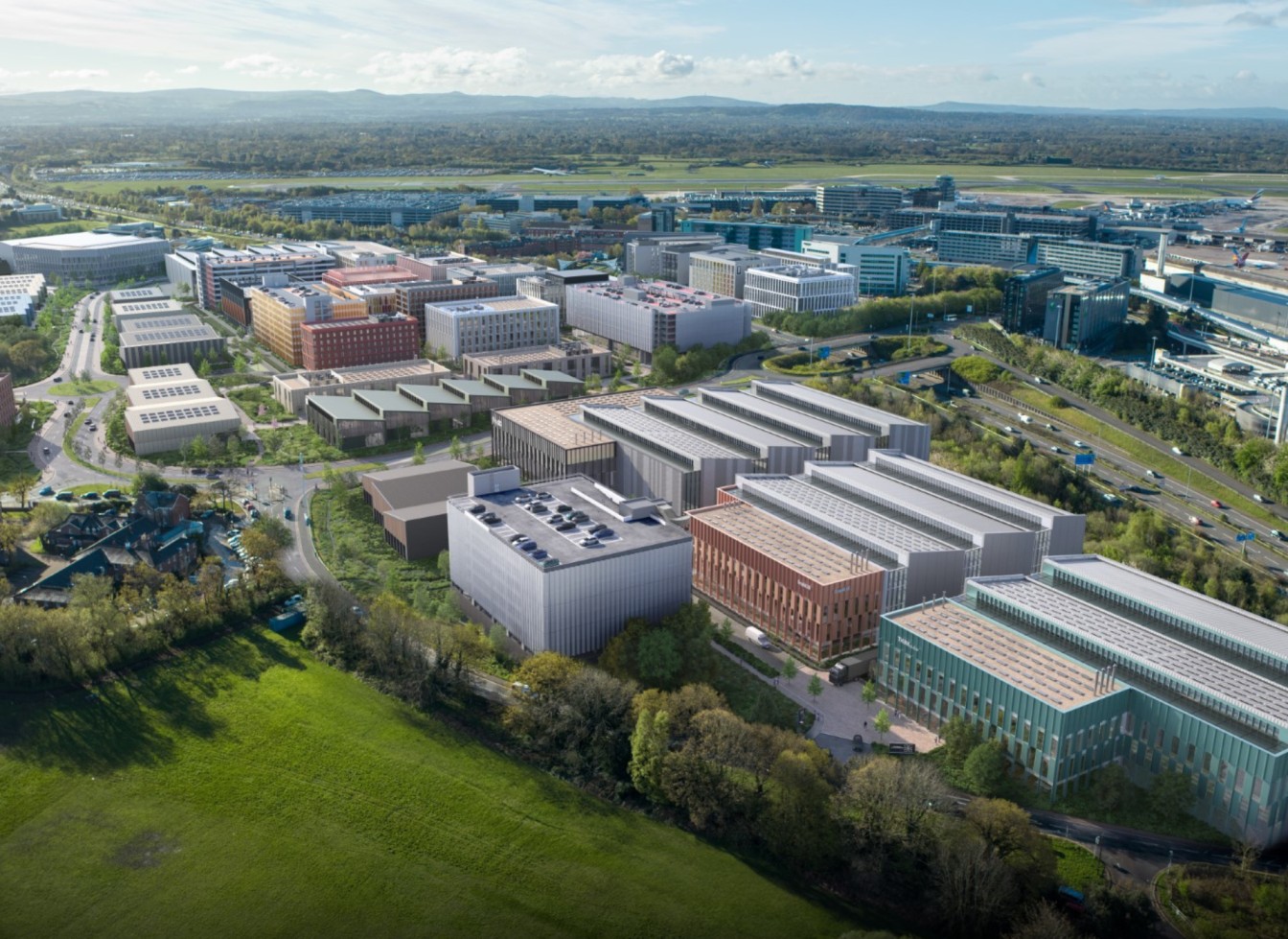 Mix Manchester Hero CGI of Mix Manchester development