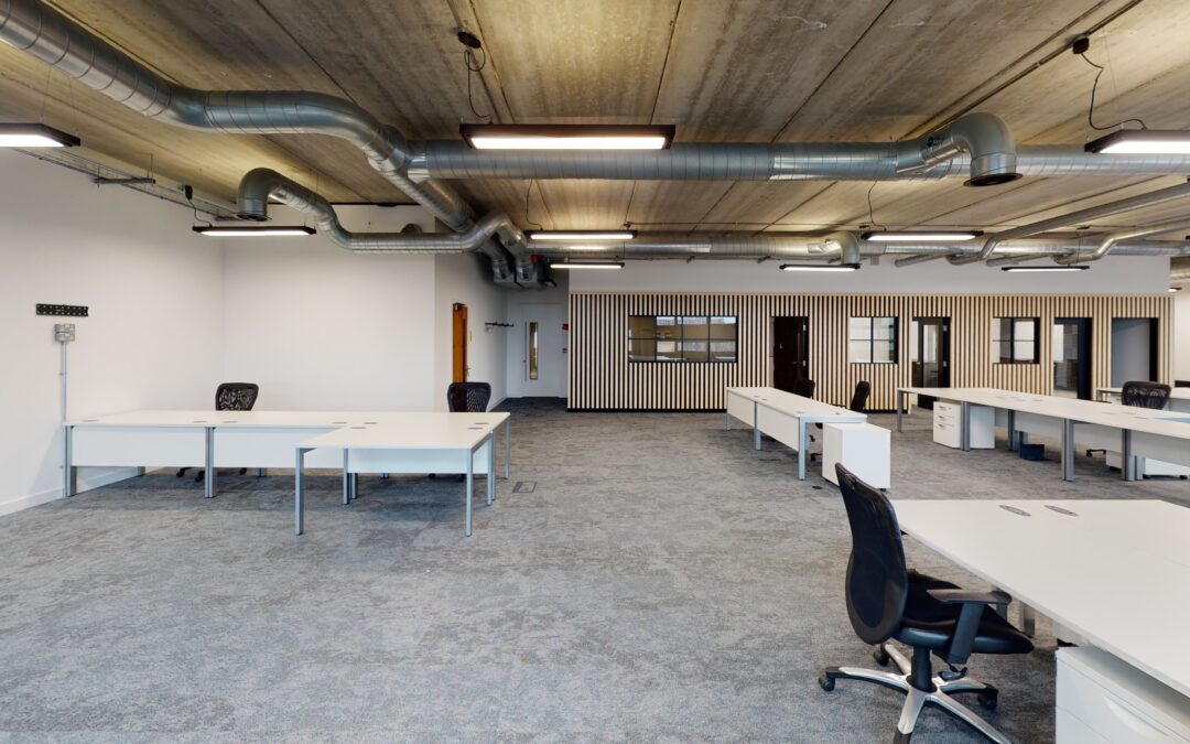 large fitted office suite