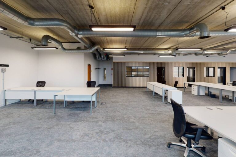 open plan office space